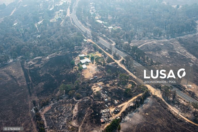 Incêndios florestais na Austrália.