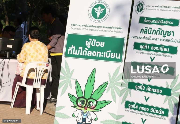 Tailândia: Abertura da primeira clínica de canabis medicinal em Banguecoque