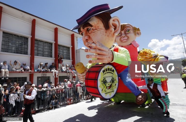 Colômbia: Desfile de Carnaval em Pasto