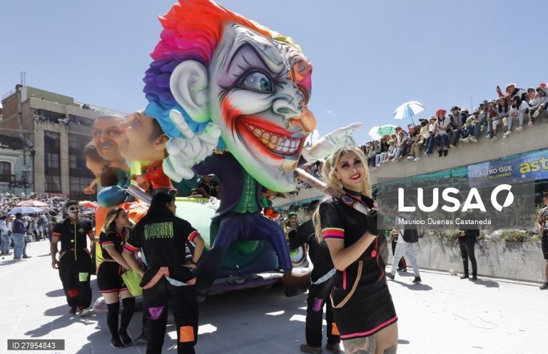 Colômbia: Desfile de Carnaval em Pasto
