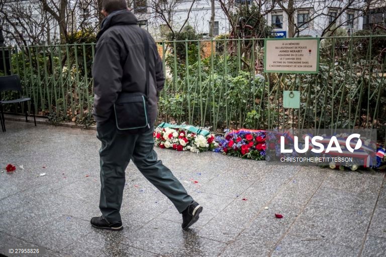 França: 5º aniversário do ataque terrorista ao Charlie Hebdo em Paris