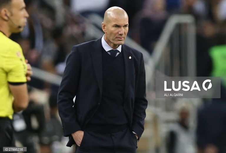 Supertaça de Espanha: Real Madrid vs Atlético de Madrid.