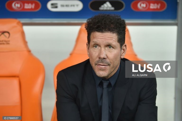 Supertaça de Espanha: Real Madrid vs Atlético de Madrid.