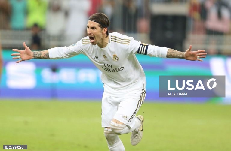 Supertaça de Espanha: Real Madrid vs Atlético de Madrid.