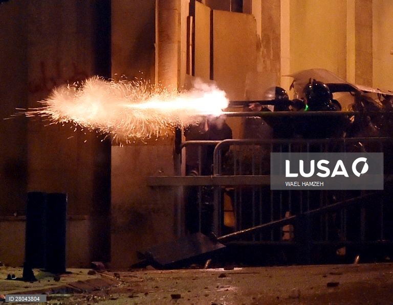 Protestos contra o Governo em Beirute