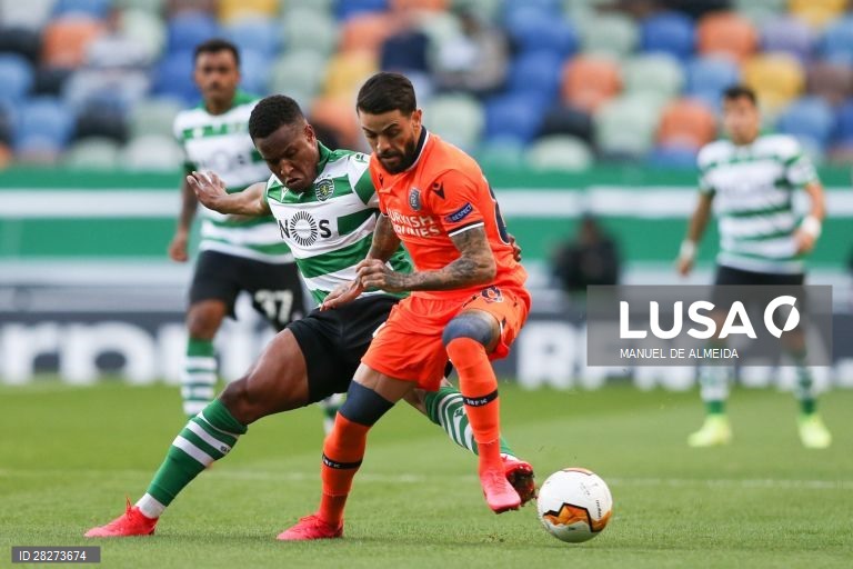Futebol: Sporting vs Basaksehir em Lisboa.