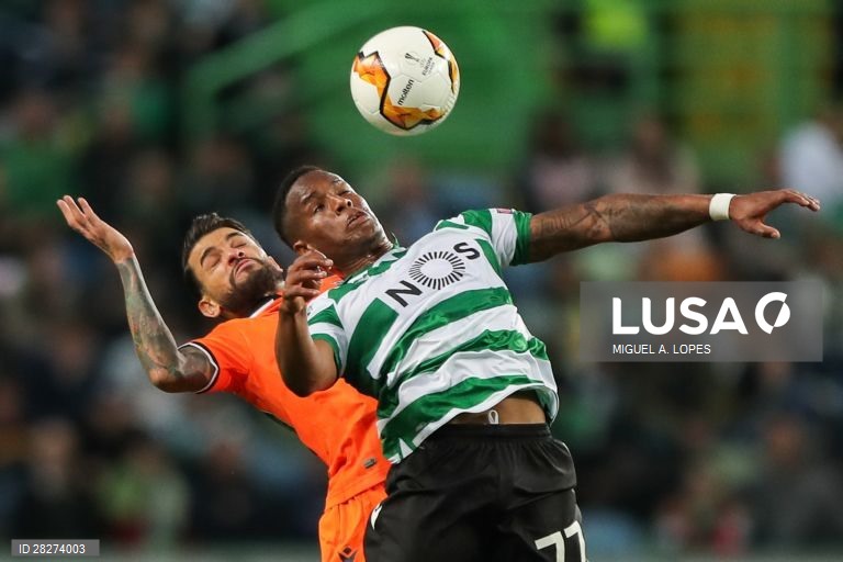 Futebol: Sporting vs Basaksehir em Lisboa.
