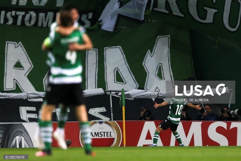 Futebol: Sporting vs Basaksehir em Lisboa.