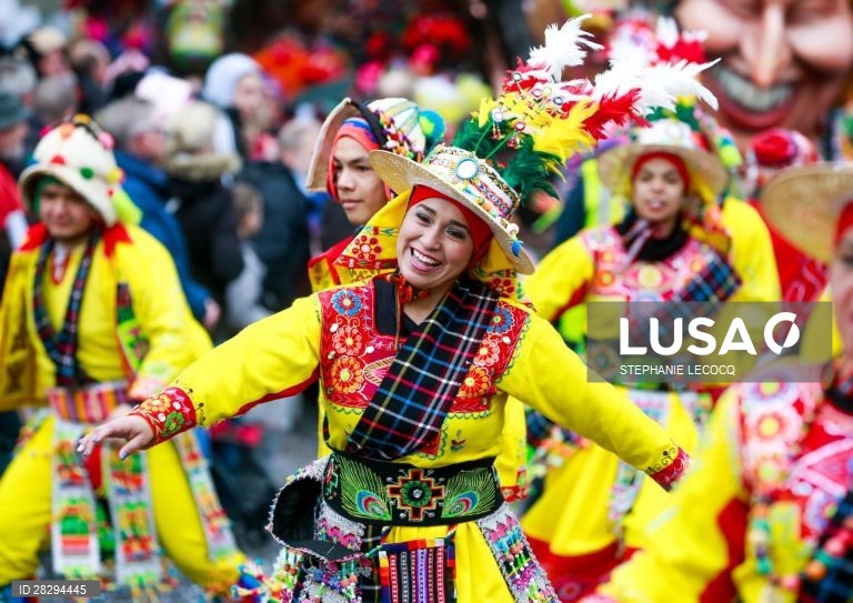 Carnaval em Aalst na Bélgica
