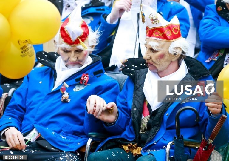 Carnaval em Aalst na Bélgica