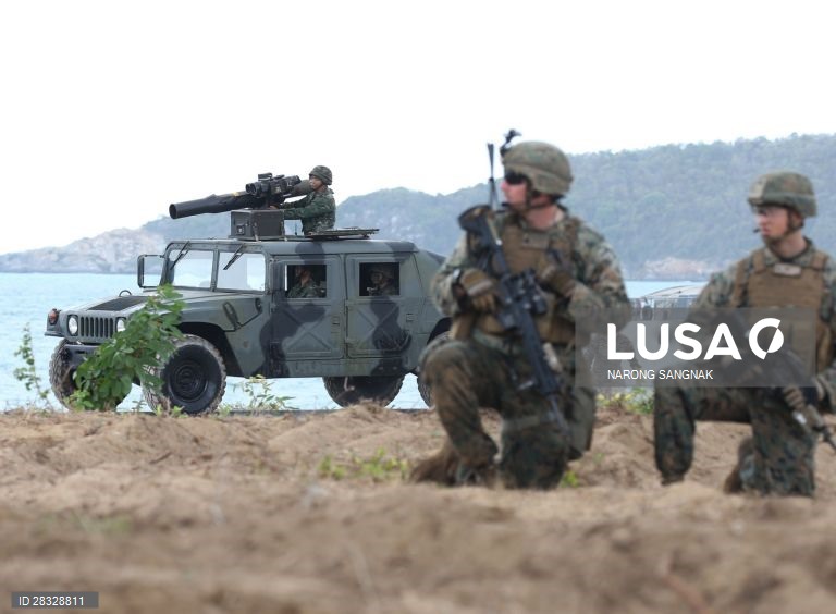 Exercício militar Cobra Gold 2020, na Tailândia