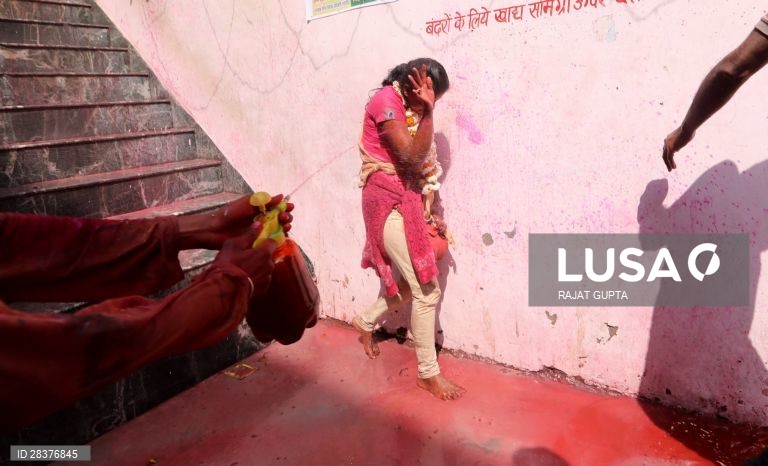 Índia: Festival das cores em Nandgaon