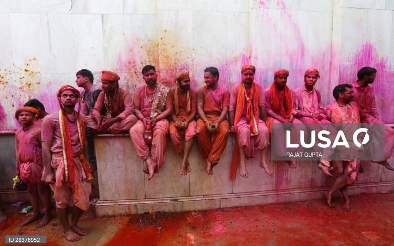 Índia: Festival das cores em Nandgaon