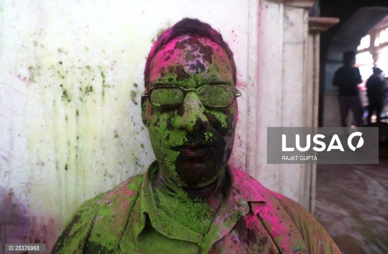 Índia: Festival das cores em Nandgaon