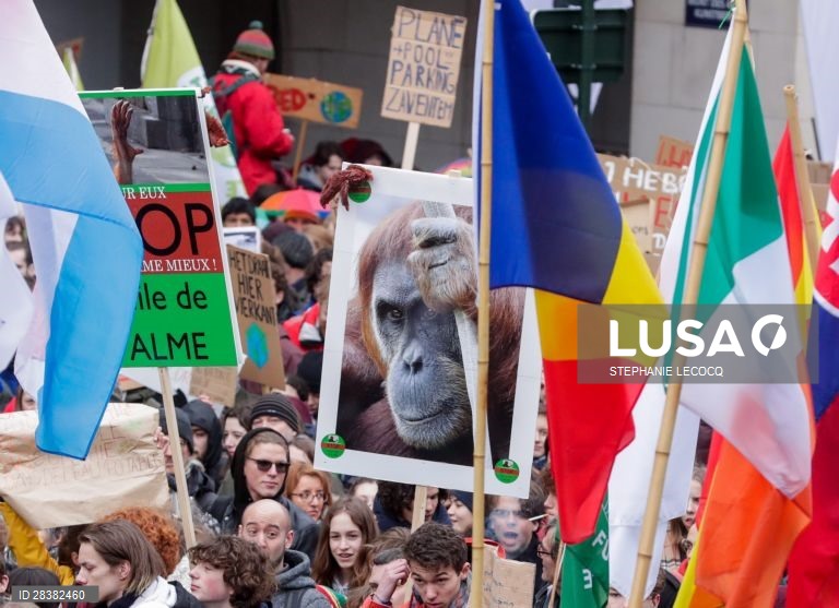 Bélgica: Marcha de jovens pelo Clima