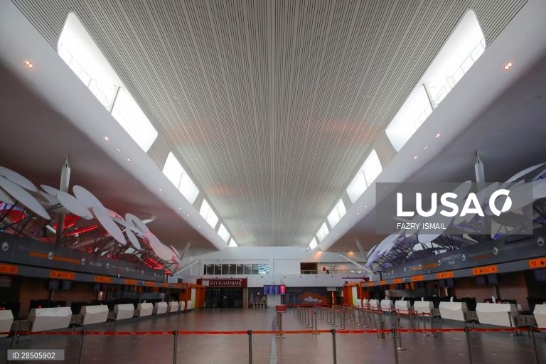 Covid-19: Aeroporto Internacional de Kuala Lumpur