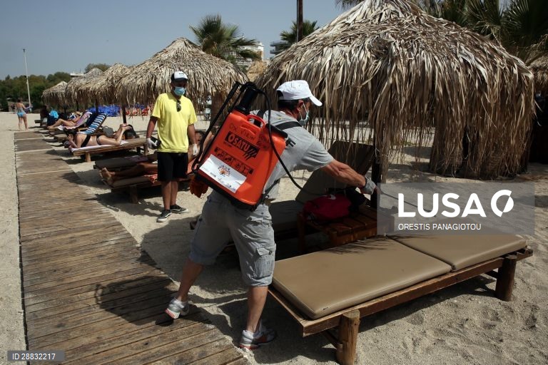 Covid-19: reabertura das praias na Grécia