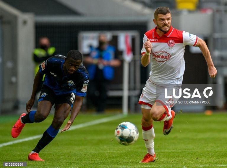Futebol: Liga alemã - Fortuna Dusseldorf vs Paderborn (0-0)