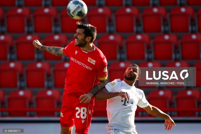 Futebol: Liga alemã - Union Berlim vs Bayern Munique (0-2)