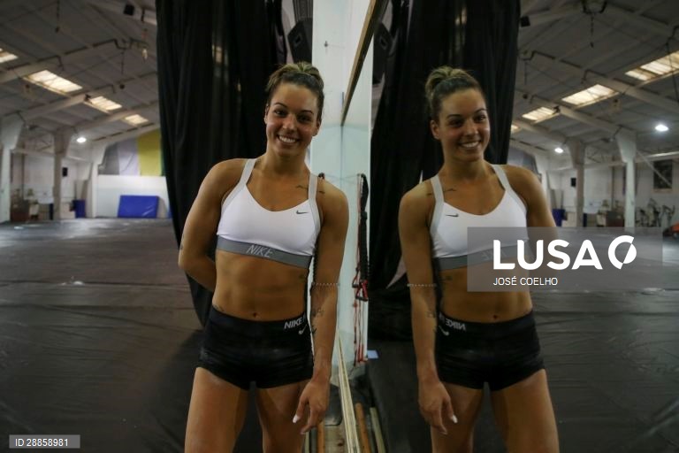 O regresso aos treinos da ginasta olímpica Filipa Martins, a única portuguesa qualificada para Tóquio2020.