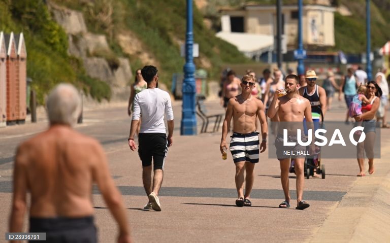 Reino Unido: Praia de Bournemouth
