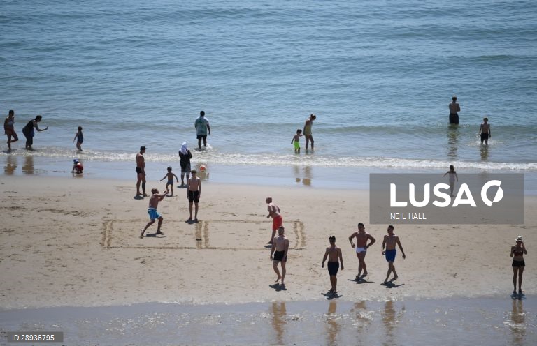 Reino Unido: Praia de Bournemouth