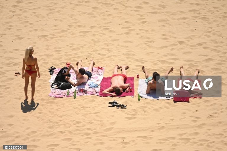 Reino Unido: Praia de Bournemouth