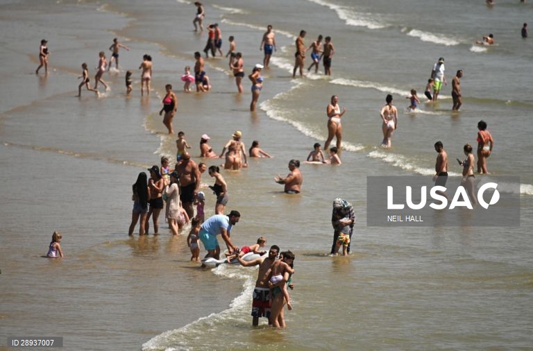 Reino Unido: Praia de Bournemouth