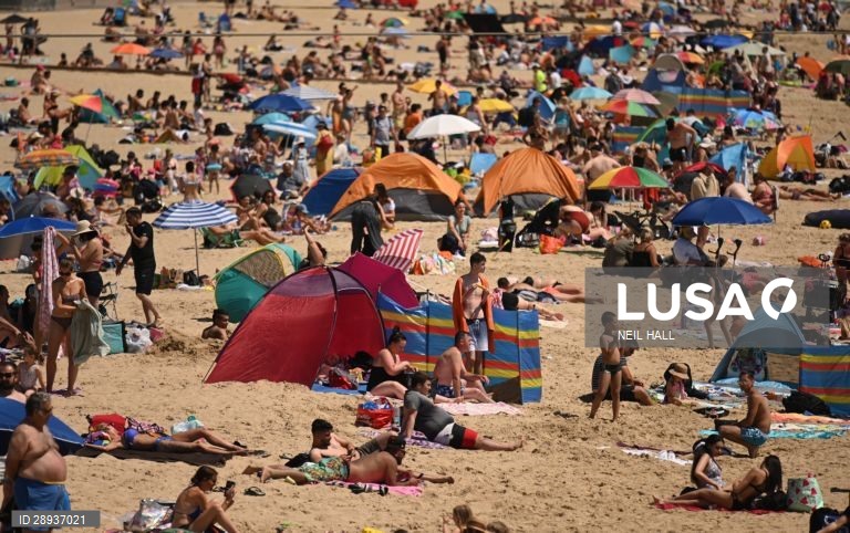 Reino Unido: Praia de Bournemouth