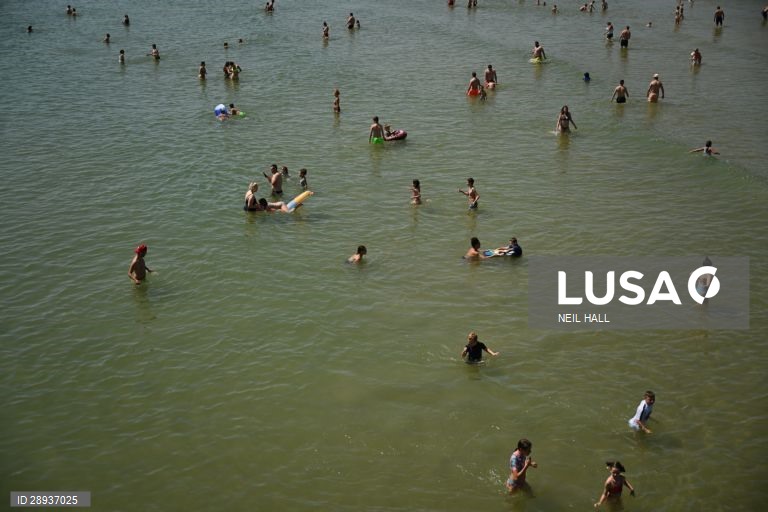 Reino Unido: Praia de Bournemouth