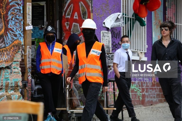 Protesto contra o desalojamento do "Liebig 34" em Berlim