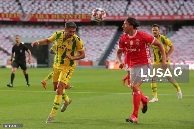 Futebol: Benfica vs Tondela em Lisboa