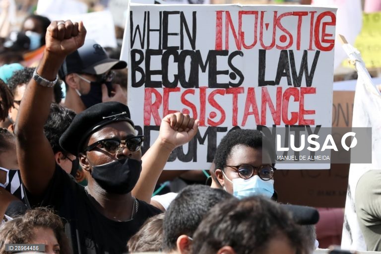 Manifestações antirracistas e antifascistas - "Black Lives Matter" em Portugal