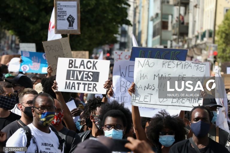Manifestações antirracistas e antifascistas - "Black Lives Matter" em Portugal