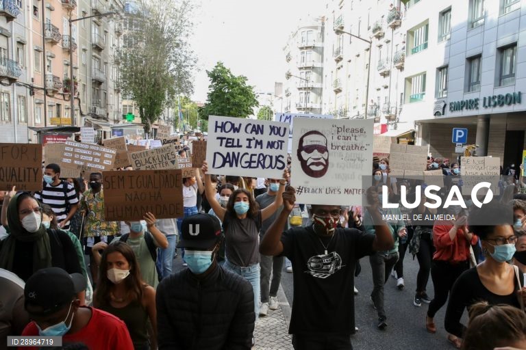 Manifestações antirracistas e antifascistas - "Black Lives Matter" em Portugal