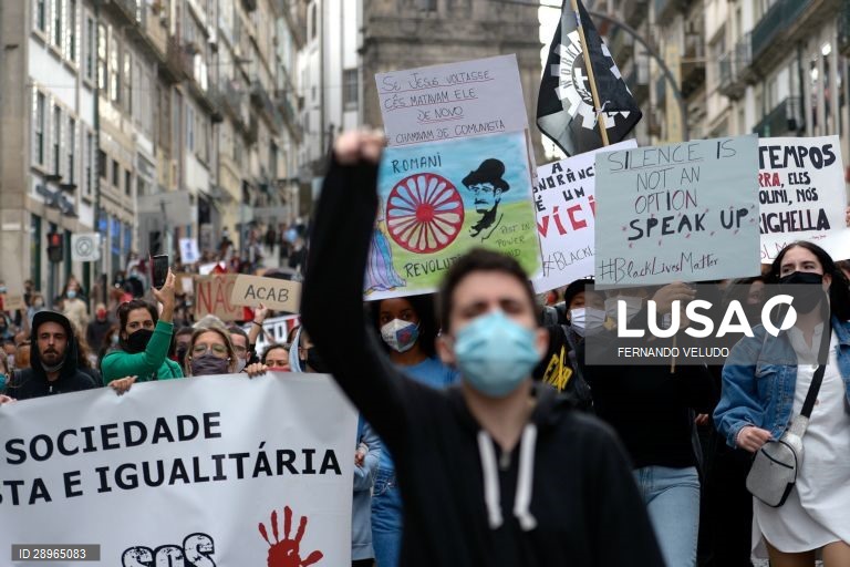 Manifestações antirracistas e antifascistas - "Black Lives Matter" em Portugal