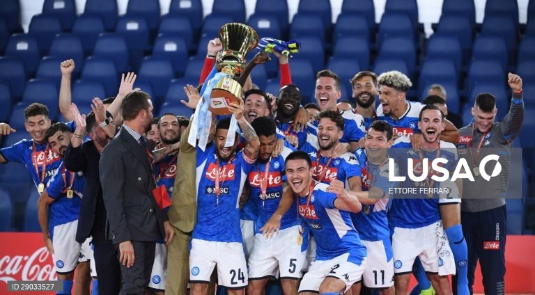 Futebol: Nápoles conquista a Taça de Itália ao vencer a Juventus por 4-2, por penáltis em Roma