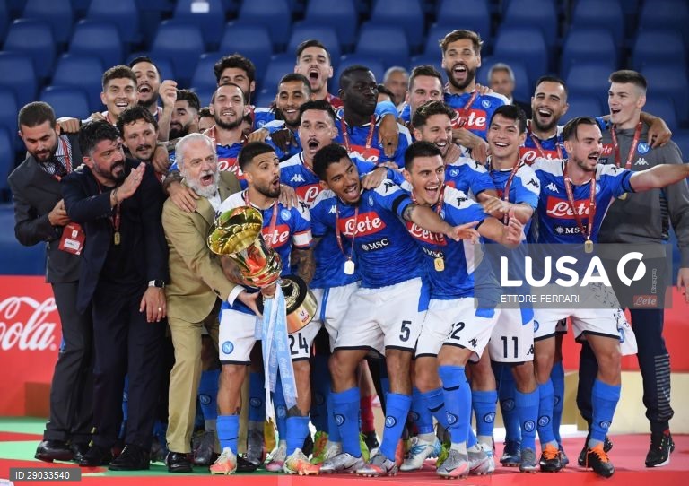 Futebol: Nápoles conquista a Taça de Itália ao vencer a Juventus por 4-2, por penáltis em Roma
