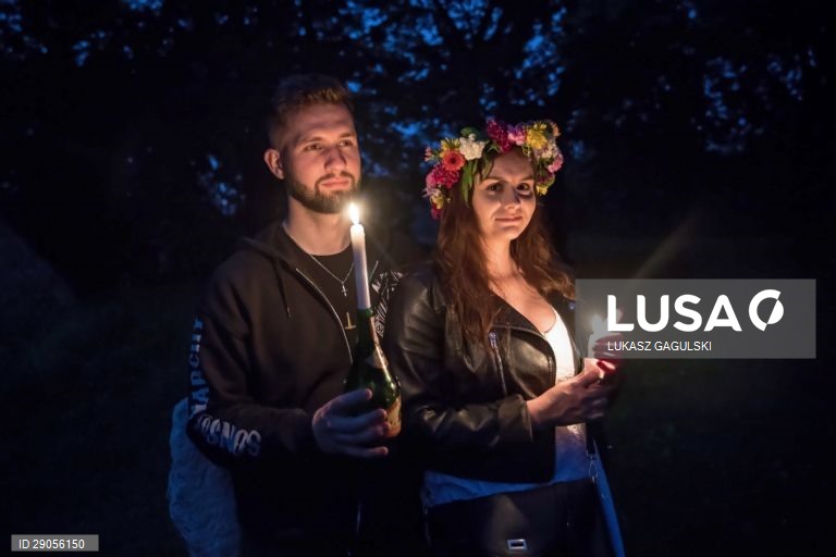 Tradicional Festa a Kupala na Polónia