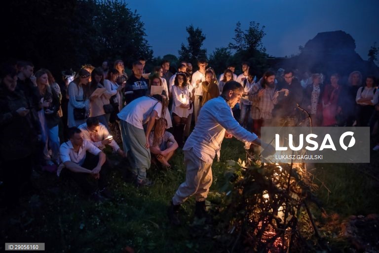 Tradicional Festa a Kupala na Polónia