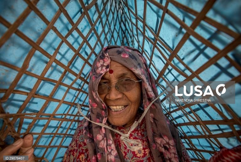 Plantio do arroz no Nepal