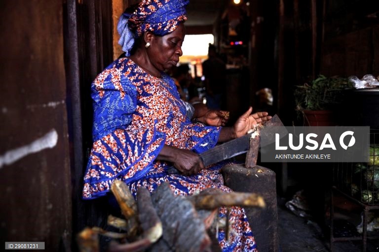 Medicina tradicional à base de ervas em Lagos