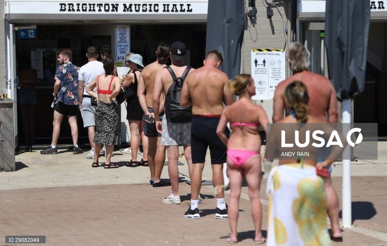 Bom tempo no Reino Unido