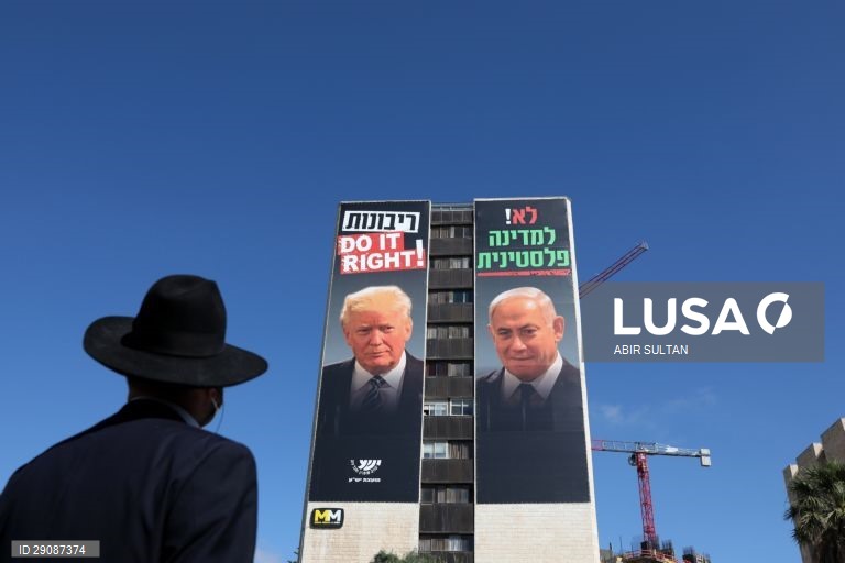 Israel pretende anexar colonatos como parte do plano de paz apoiado pelos EUA