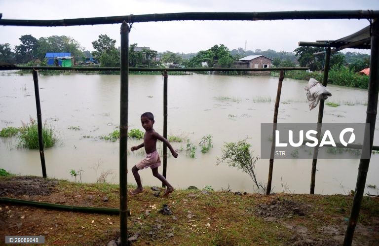 Índia: Inundações na região de Assam