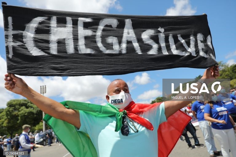 Chega: Manifestação em Lisboa
