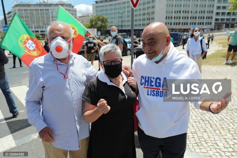 Chega: Manifestação em Lisboa