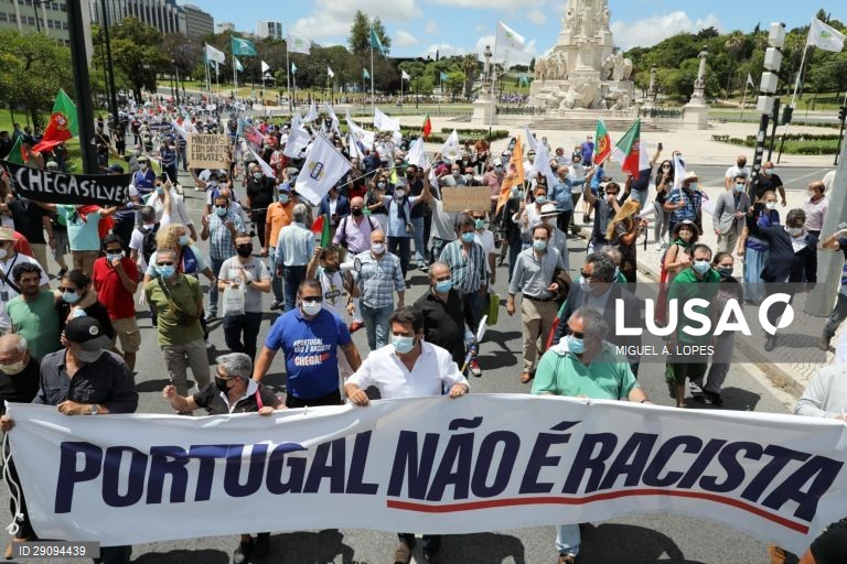 Chega: Manifestação em Lisboa