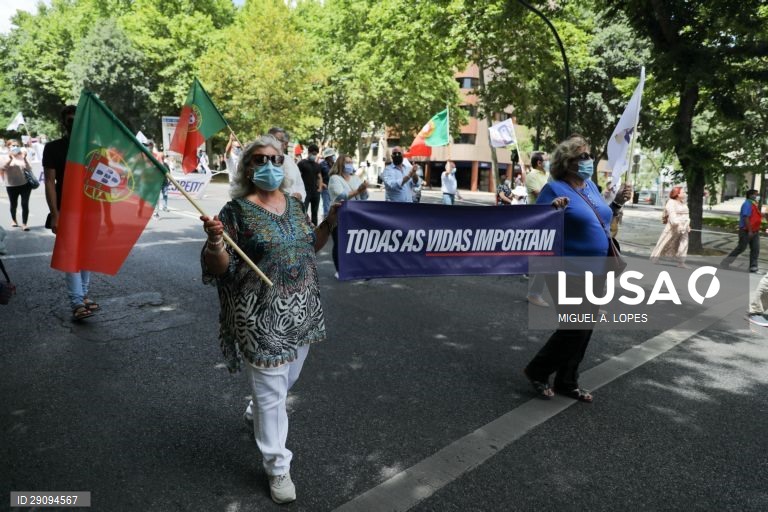 Chega: Manifestação em Lisboa