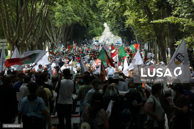 Chega: Manifestação em Lisboa